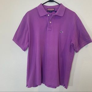 Purple men’s Vineyard vines polo